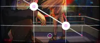Livello della comunità con sfondo illustrato in Cytoid: Community Rhythm Game